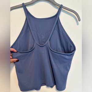 Lululemon Lightweight High-Neck Yoga Tank Top Water Drop size 8